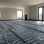 underfloor heating instal