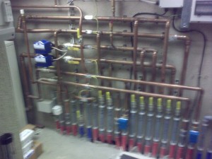 Pipework for Ground source heat pumps